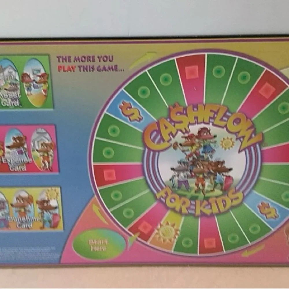 Cashflow for Kids Board Game Like NEW Give your Kids a Fun Financial head start - Picture 14 of 15